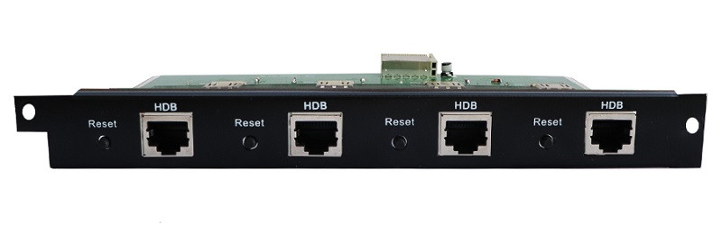HDBT-4O-4K有縫4路4K HDBaseT輸出卡