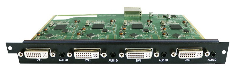 DVI-4O-2K無縫4路DVI帶拼接輸出卡