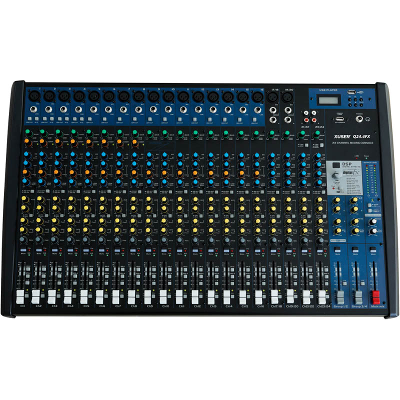 Q24.4FX 24路4編組帶效果調(diào)音臺(tái)